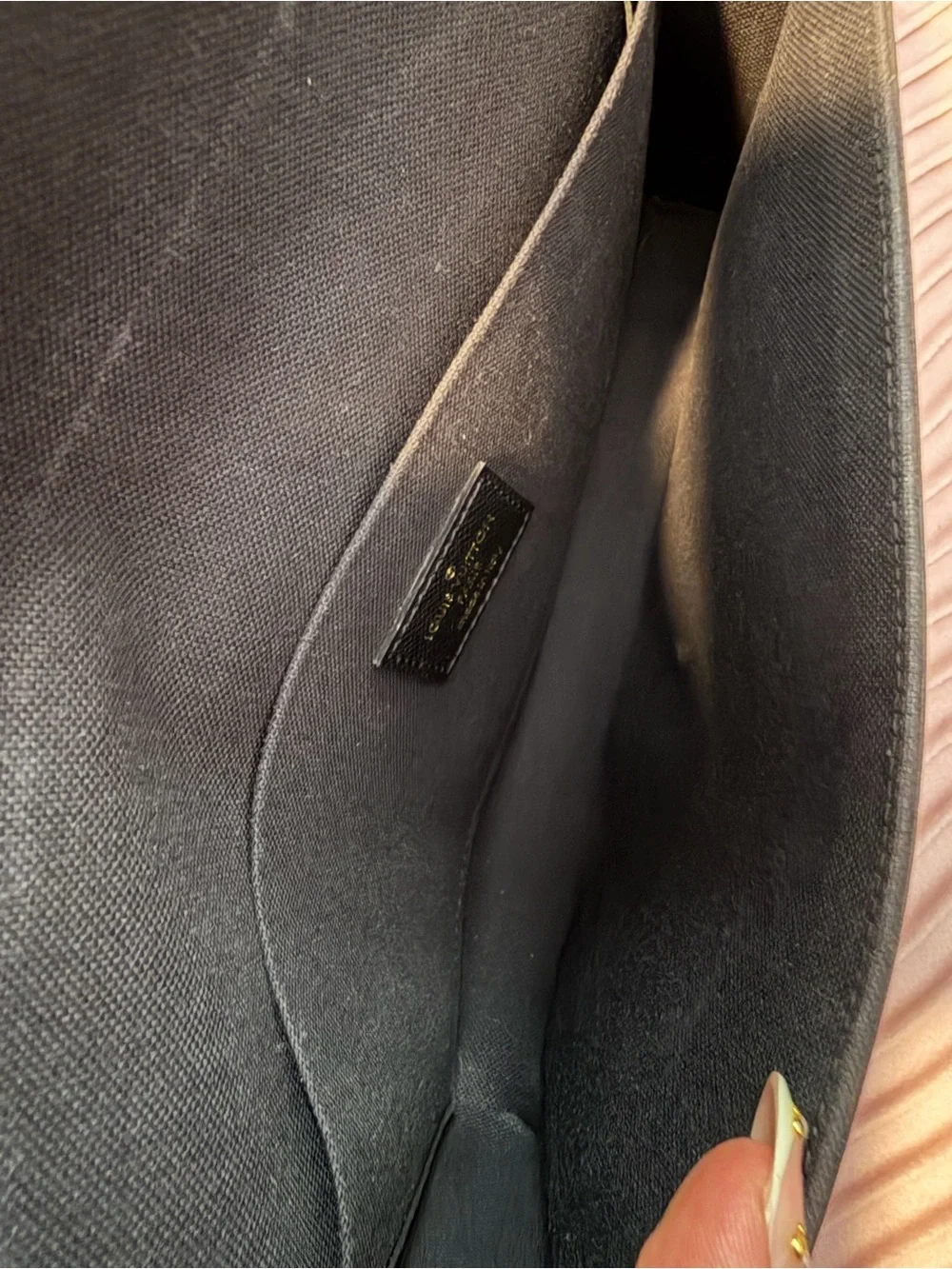 Louis Vuitton Game On Black Felicie Pochette Crossbody Bag ONLY